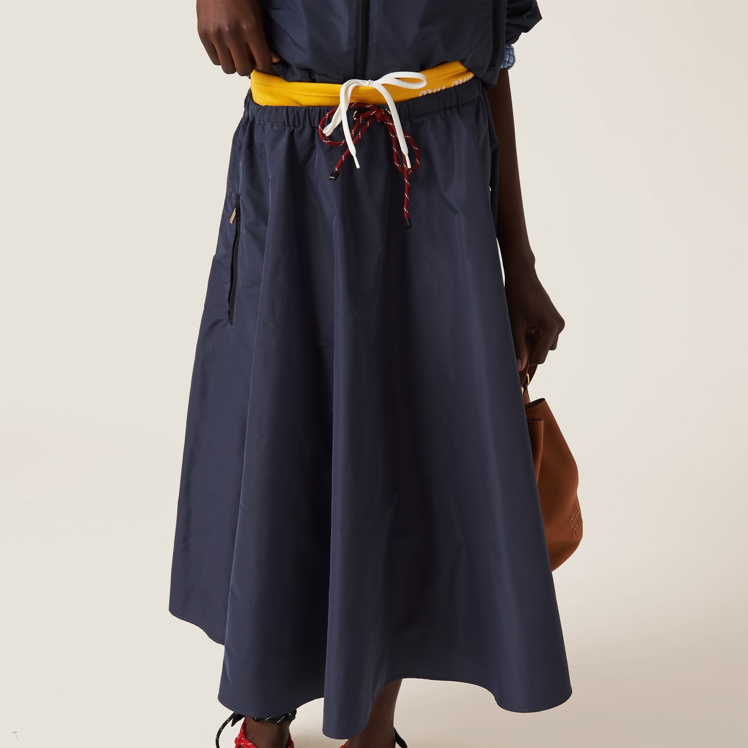 Technical fabric skirt - 4