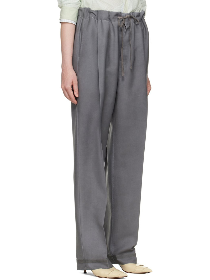 Gray Mohair Trousers 2
