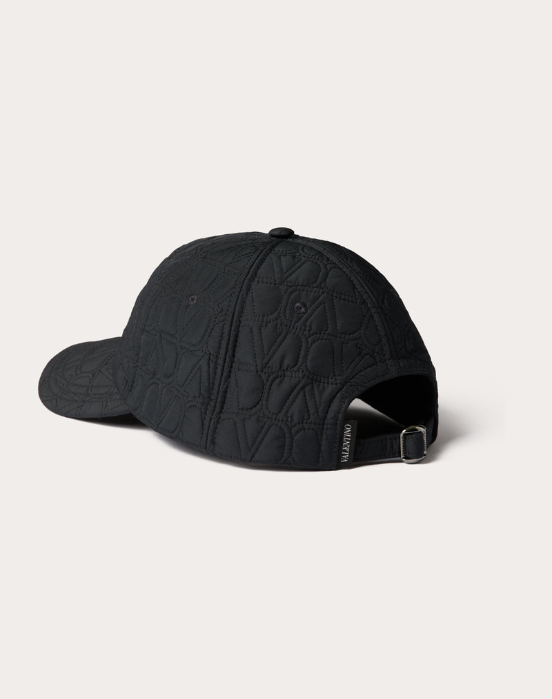 BASEBALL HAT IN QUILTED TOILE ICONOGRAPHE 3