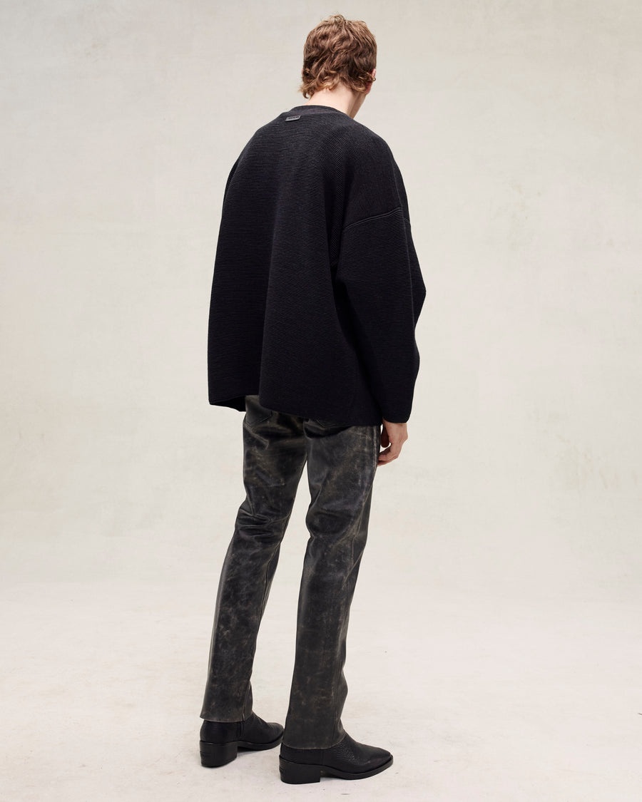 Ottoman Straight Neck Sweater - 5