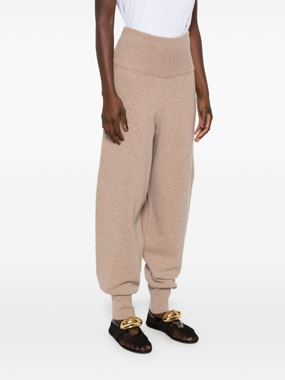 knitted track pants - 3