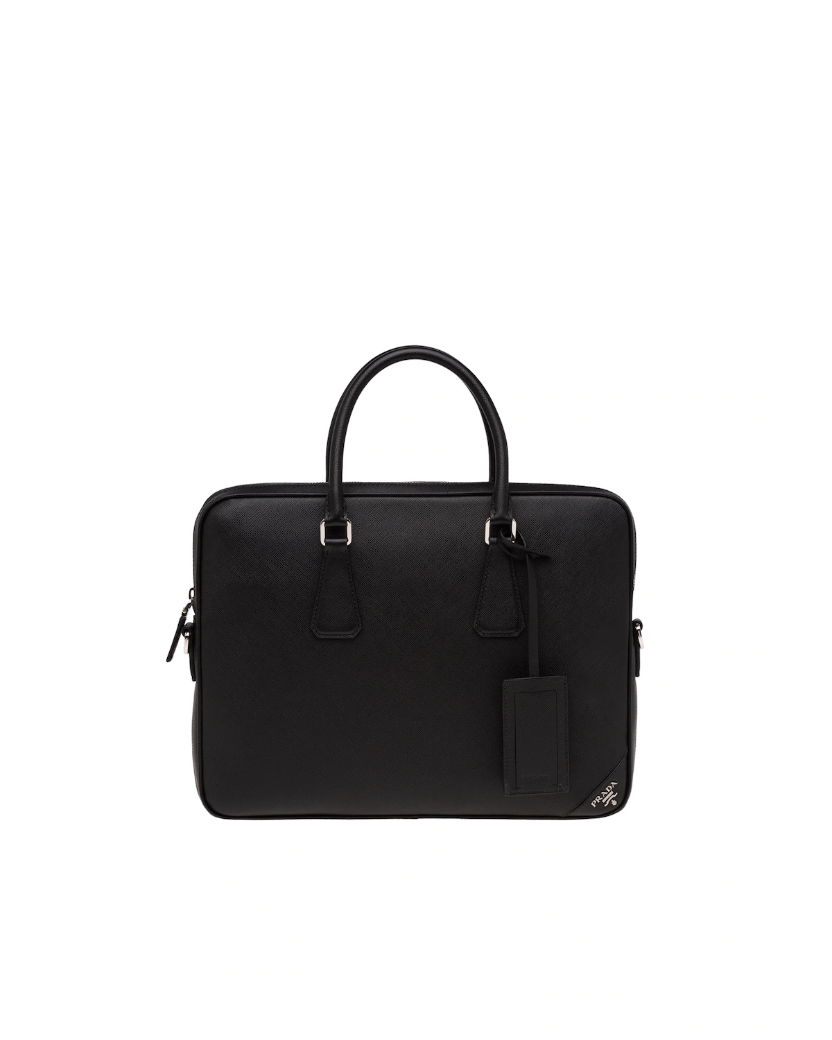 Saffiano Leather Briefcase - 1