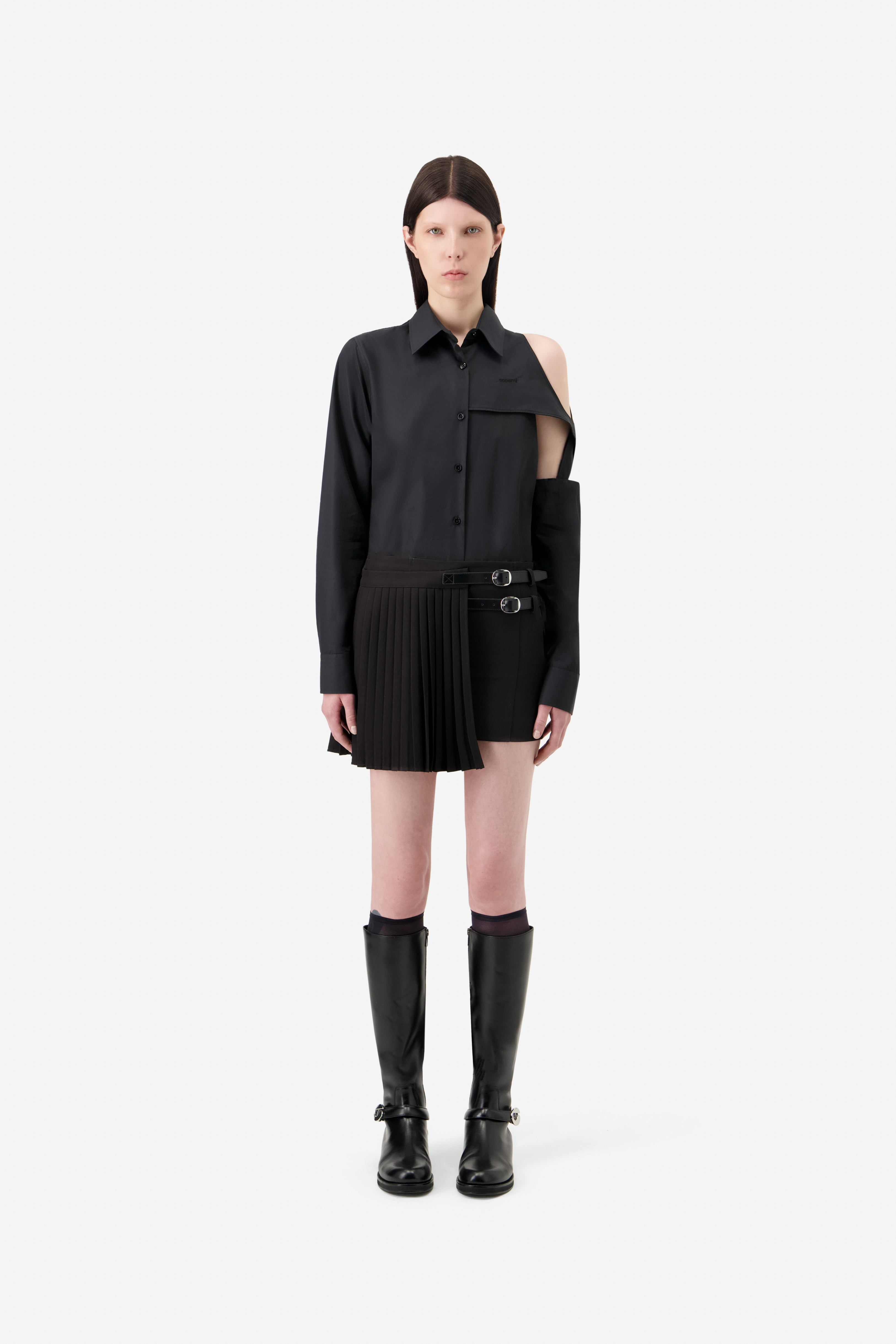 Cut-out Shirt - 2