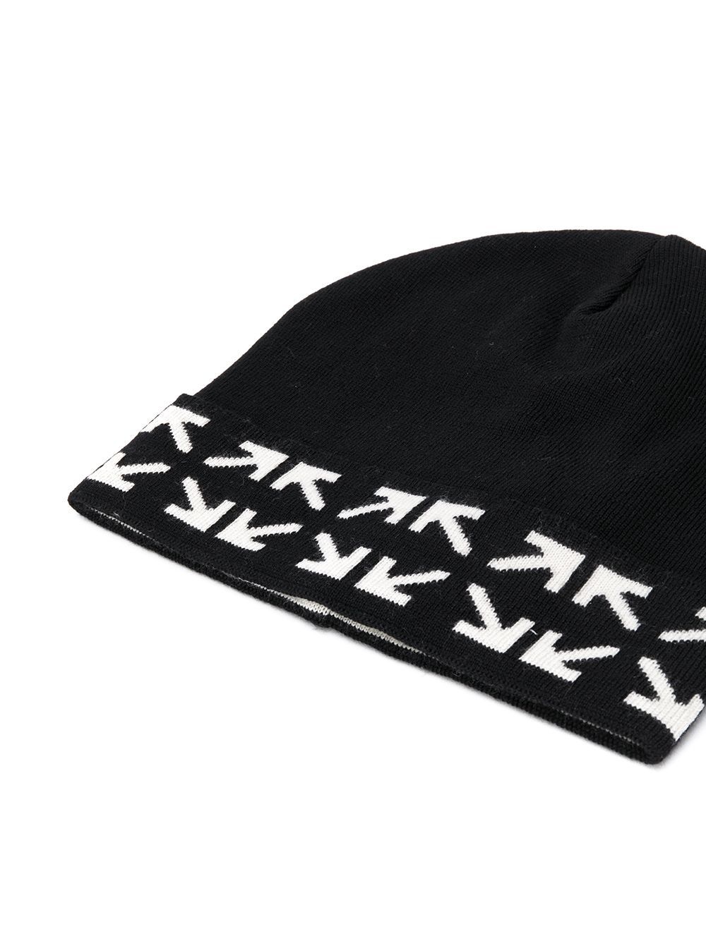 arrow pattern beanie - 2