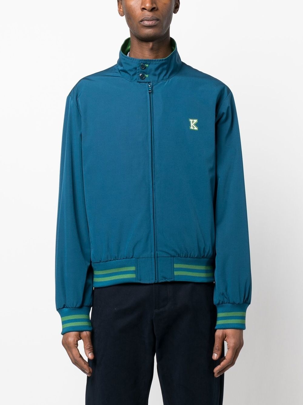 graphic logo-print track jacket - 3