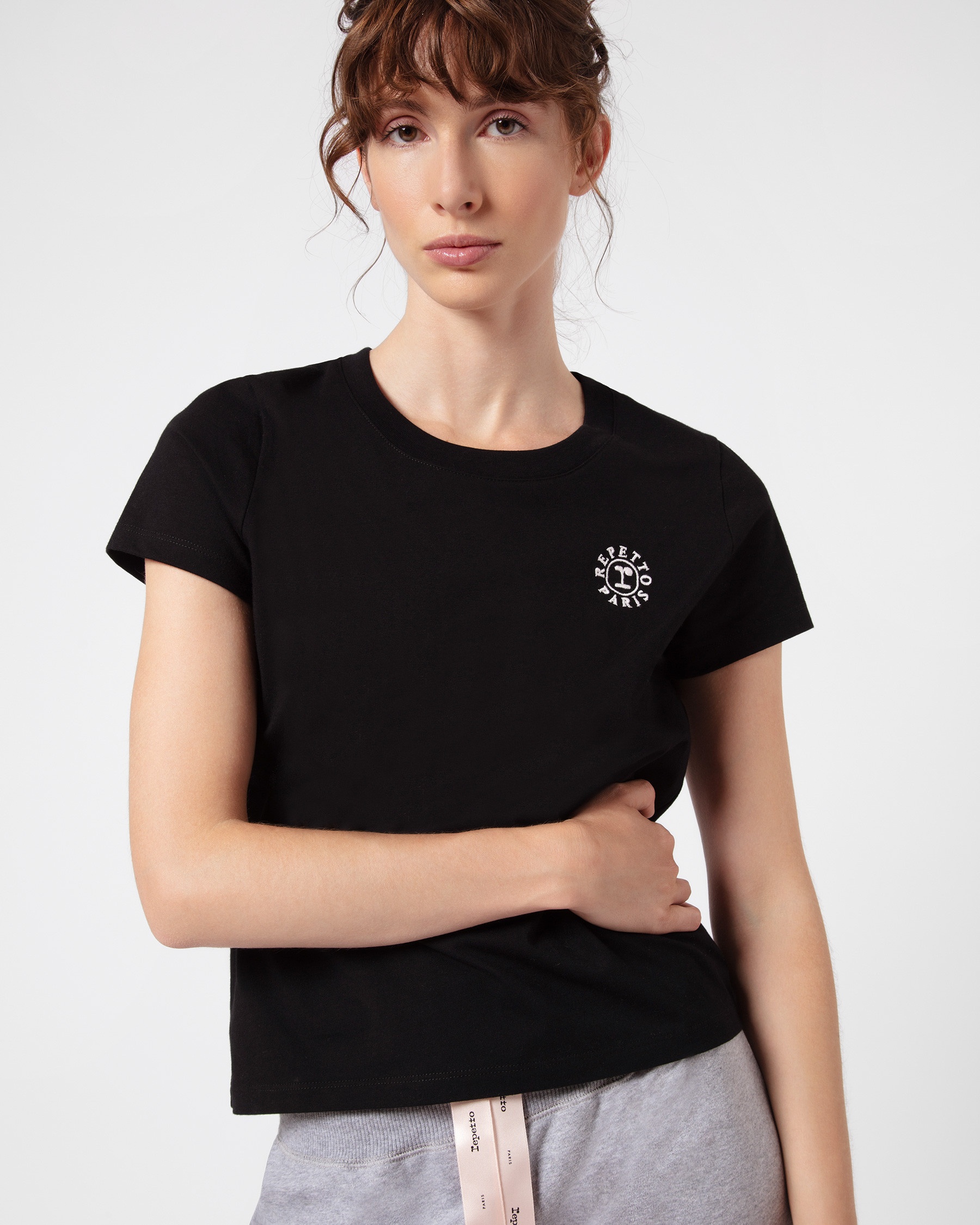 Repetto R logo t-shirt | REVERSIBLE