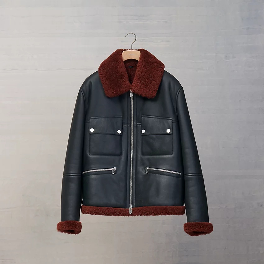 Zipped bomber jacket - 6