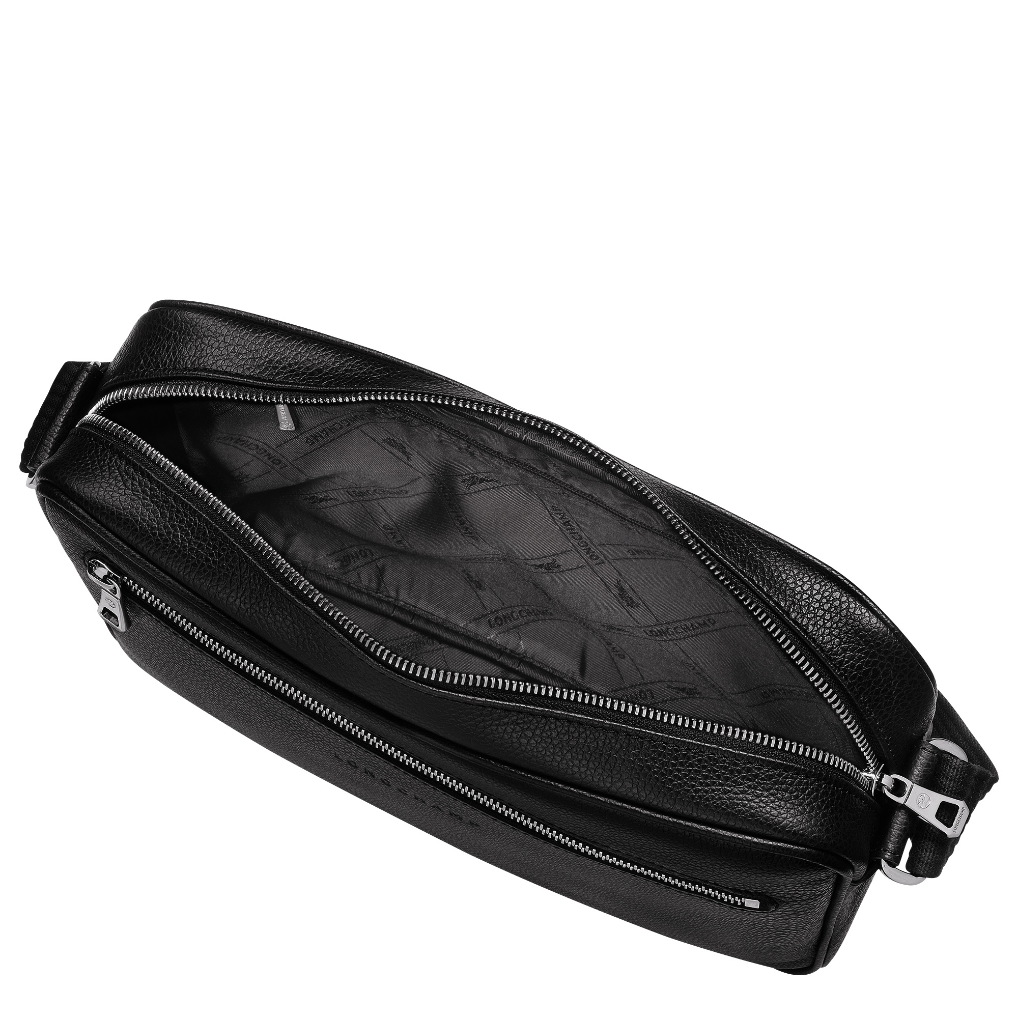 Le Foulonné M Camera bag Black - Leather - 5