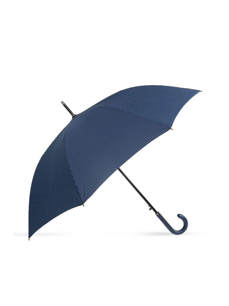 Moschino pinstripe crook handle umbrella outlook