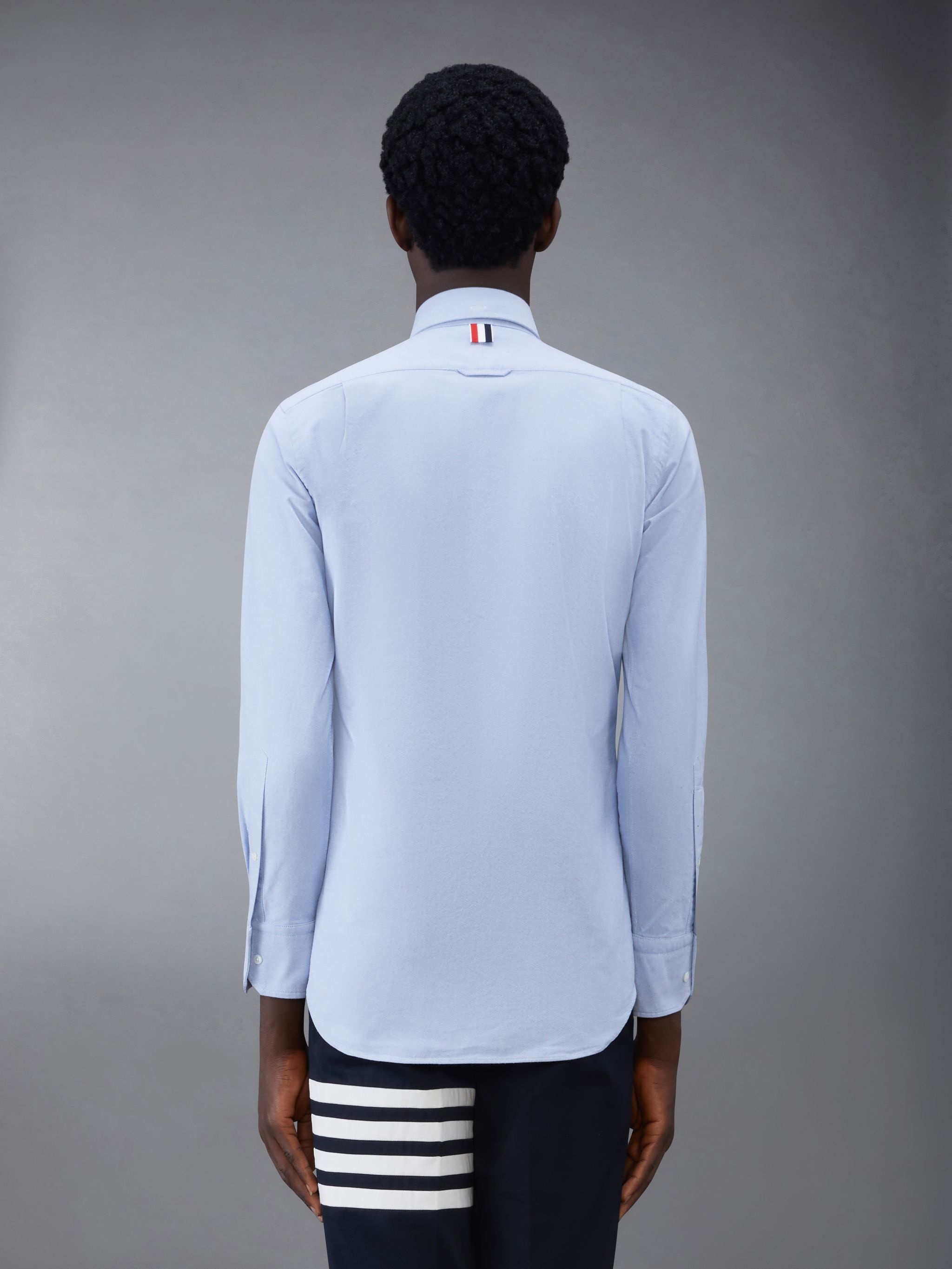 Thom Browne button-up cotton shirt | REVERSIBLE