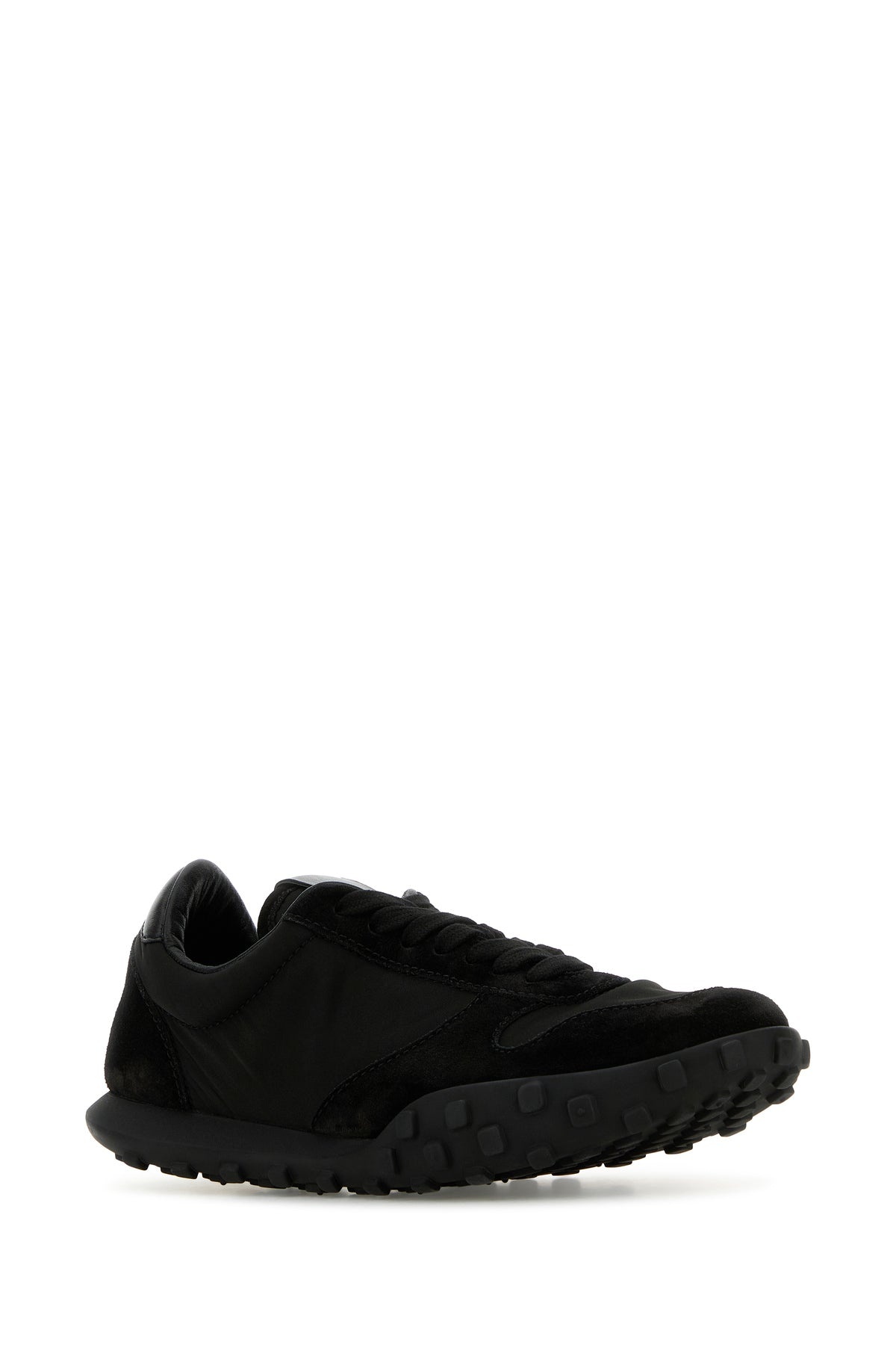 Black fabric and suede Moon sneakers - 2