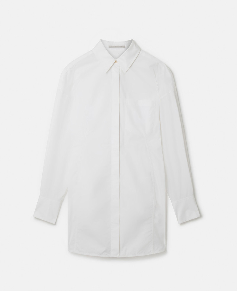 Straight Fit Shirt Dress - 1