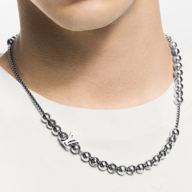 Damier Staples Ball Necklace 4