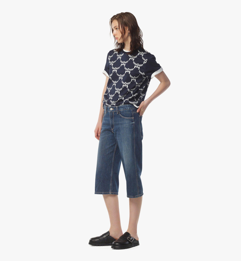 Lauretos Monogram T-Shirt in Organic Cotton 4