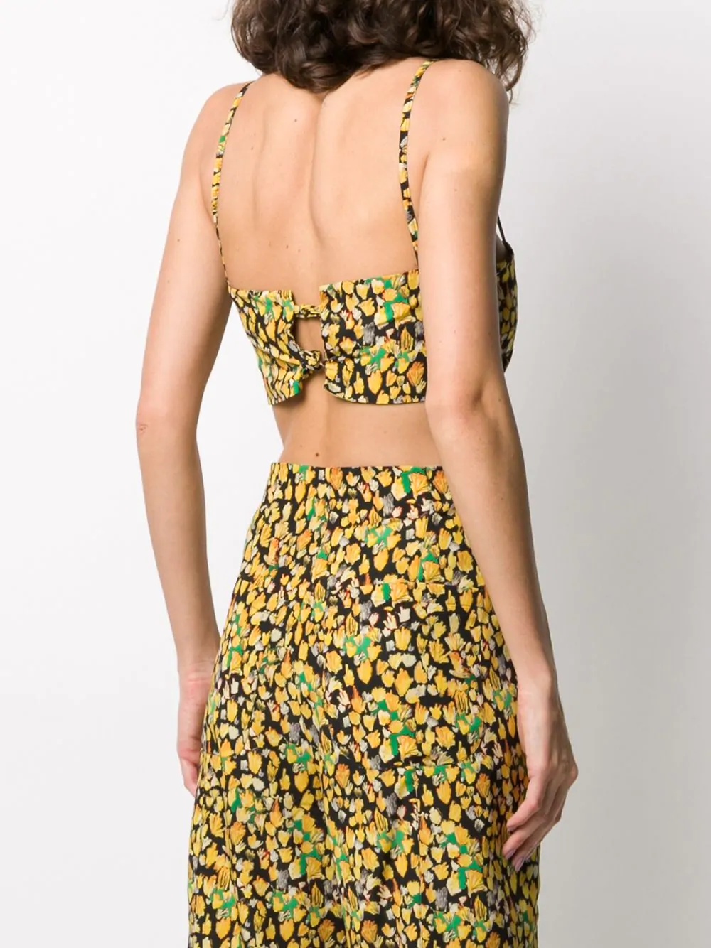 x Austyn The Birds We Shoot cropped bandeau top - 4