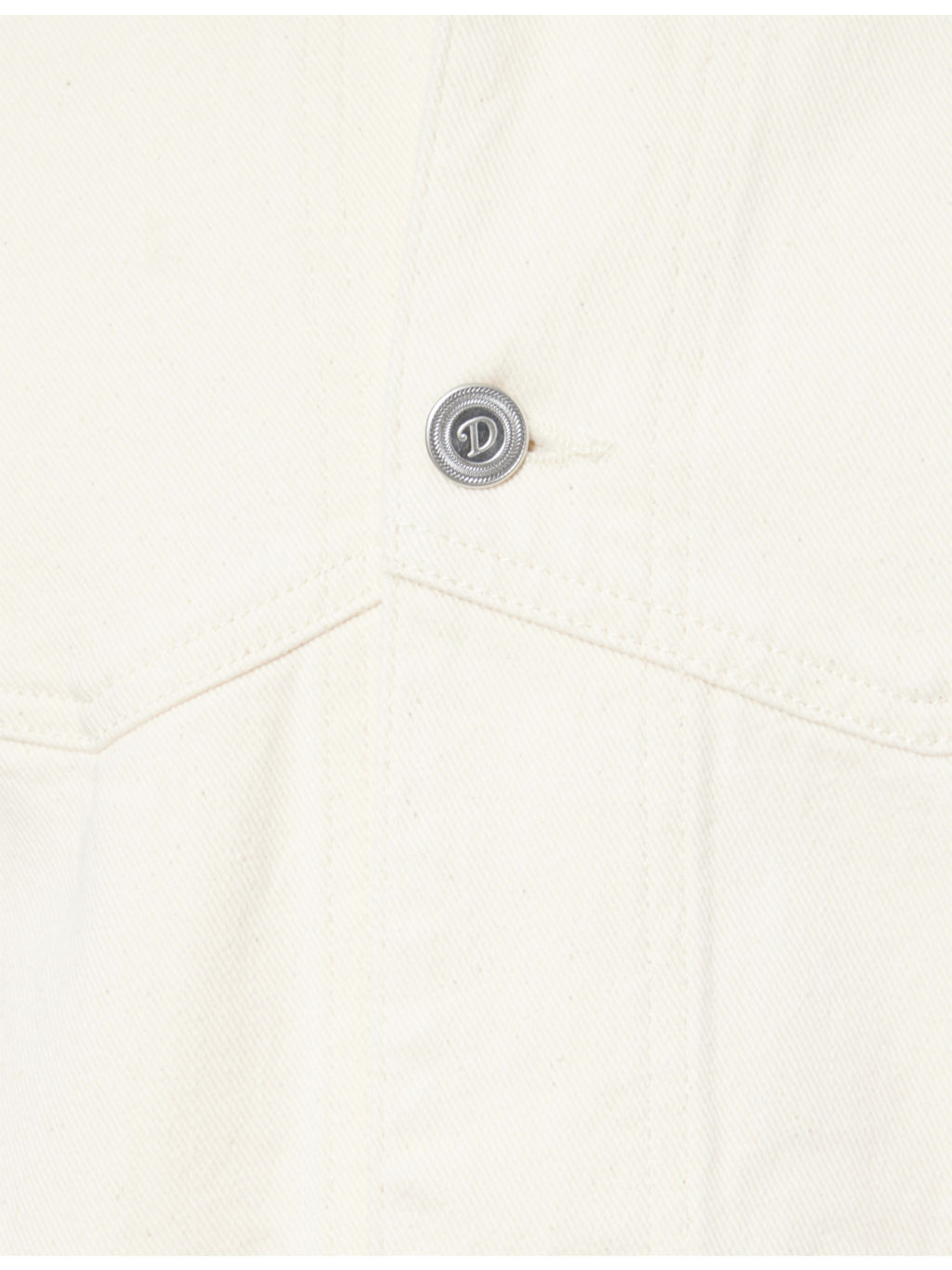 Western Corduroy-Collar Denim Jacket - 6