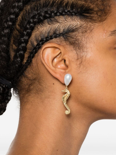 ALÉMAIS seahorse pearl earrings outlook