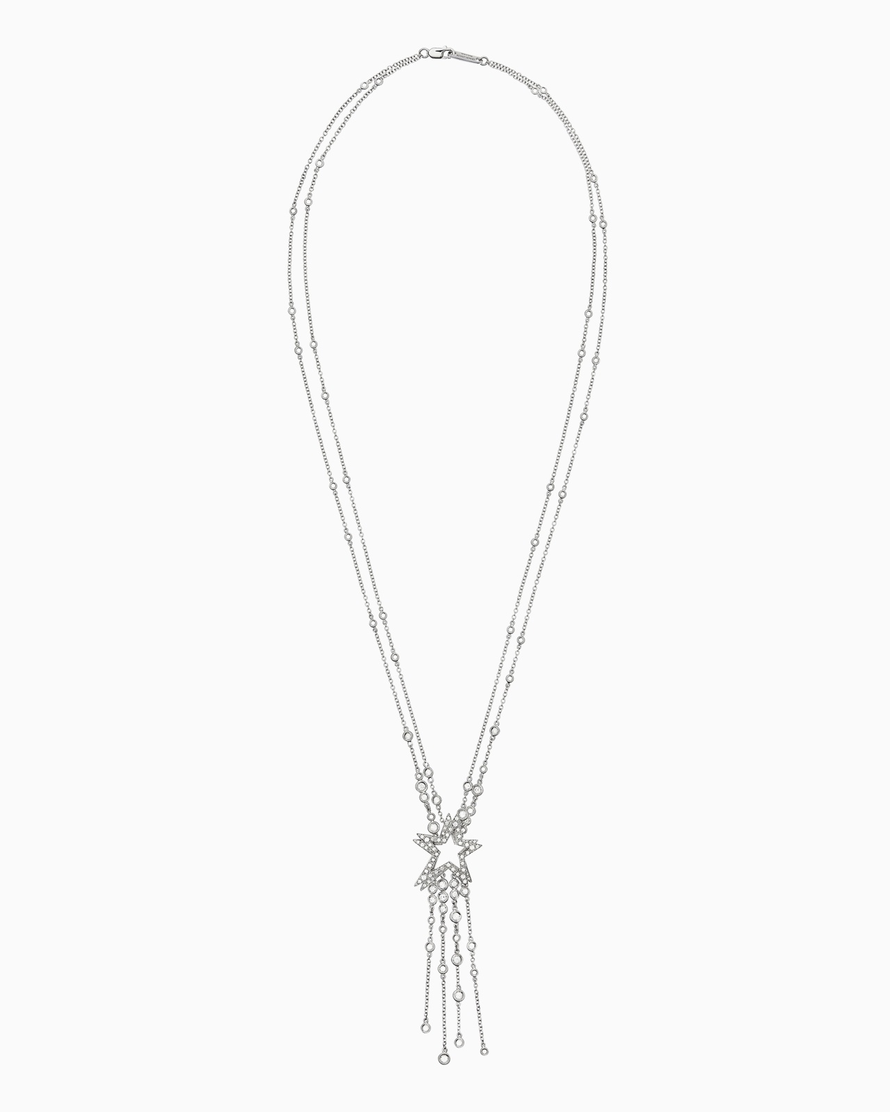 18K WHITE-GOLD, DIAMOND FIRMAMENTO SAUTOIR NECKLACE - 1