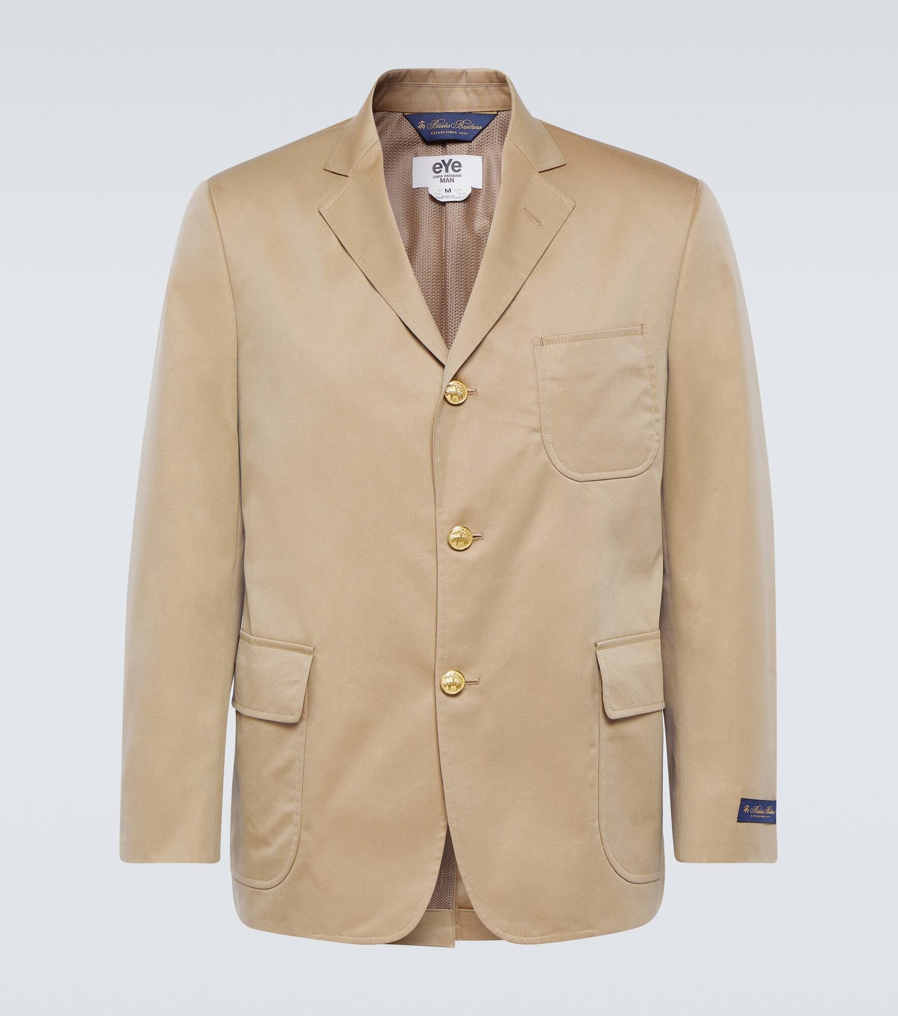 x Brooks Brothers gabardine blazer - 1