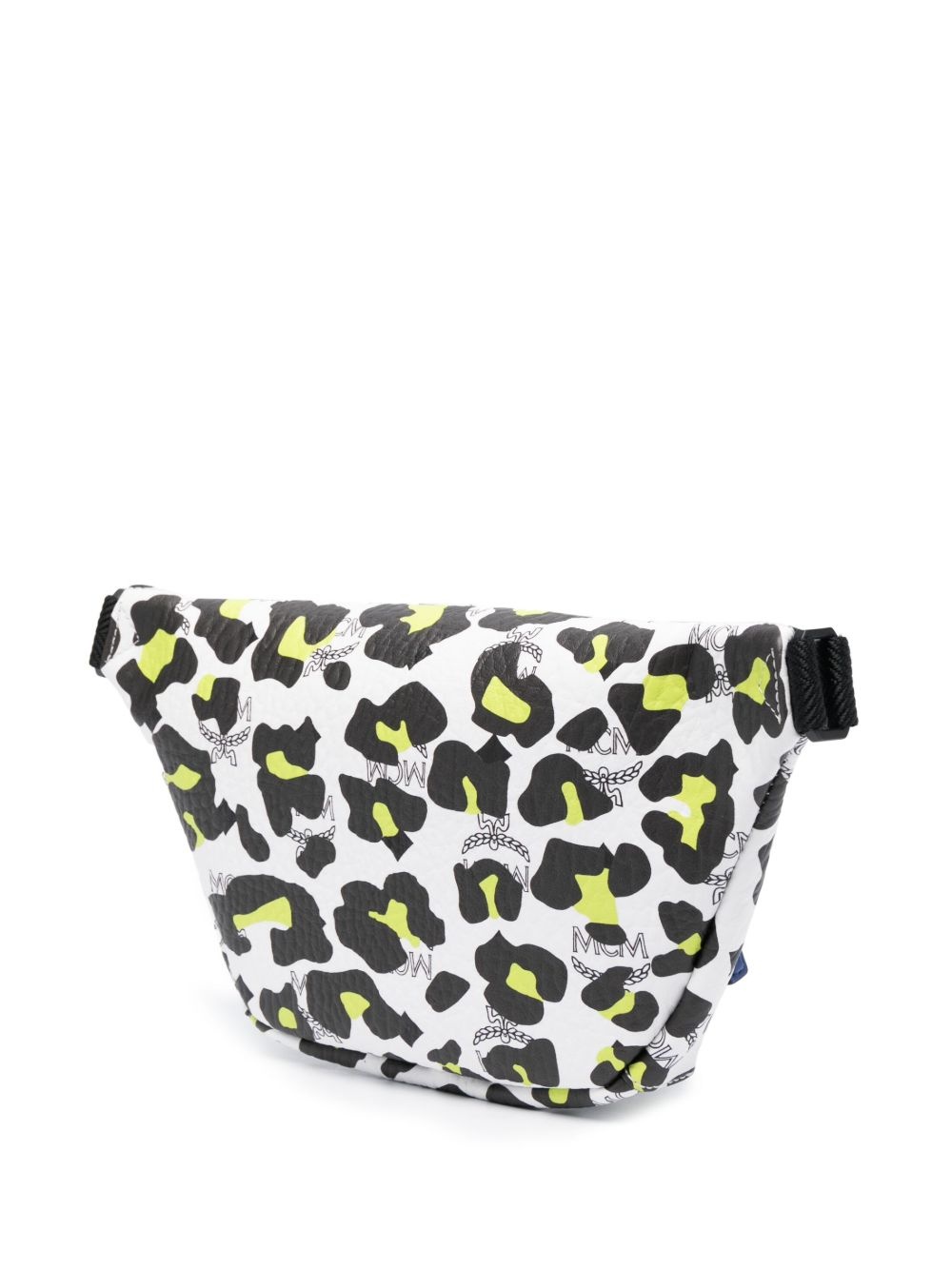 Fursten leopard-print leather belt bag - 3