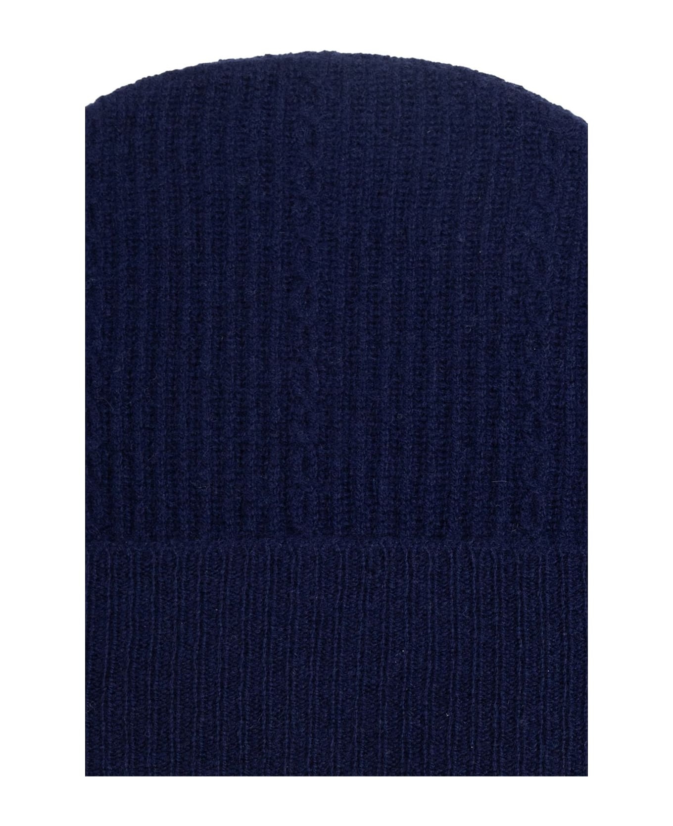 Logo Embroidered Knitted Beanie - 3