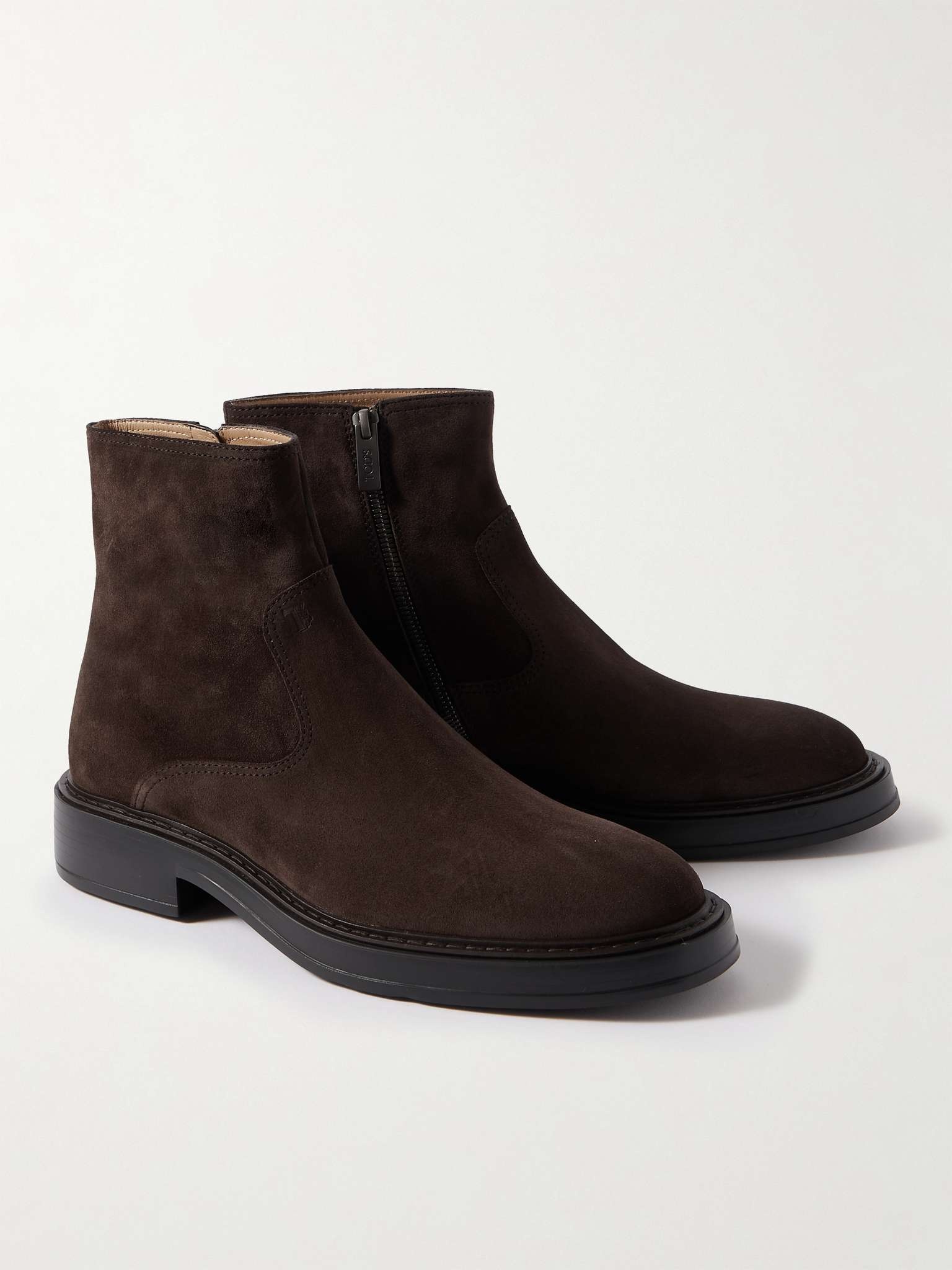 Suede Chelsea Boots - 4