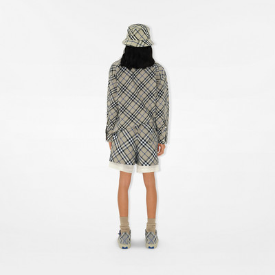 Burberry Check Cotton Blend Bucket Hat outlook