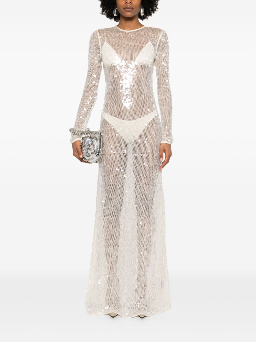sequinned gown - 2