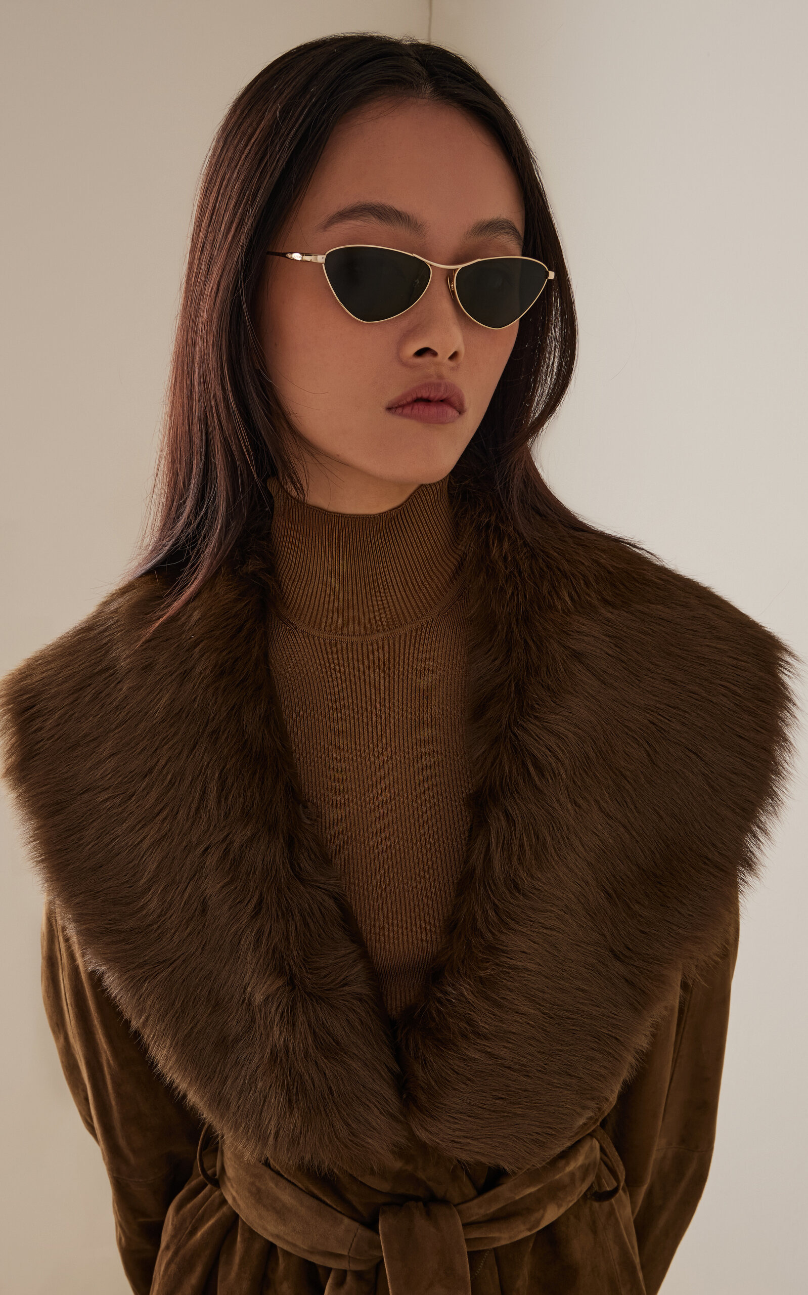 D-Frame Metal Sunglasses gold - 2