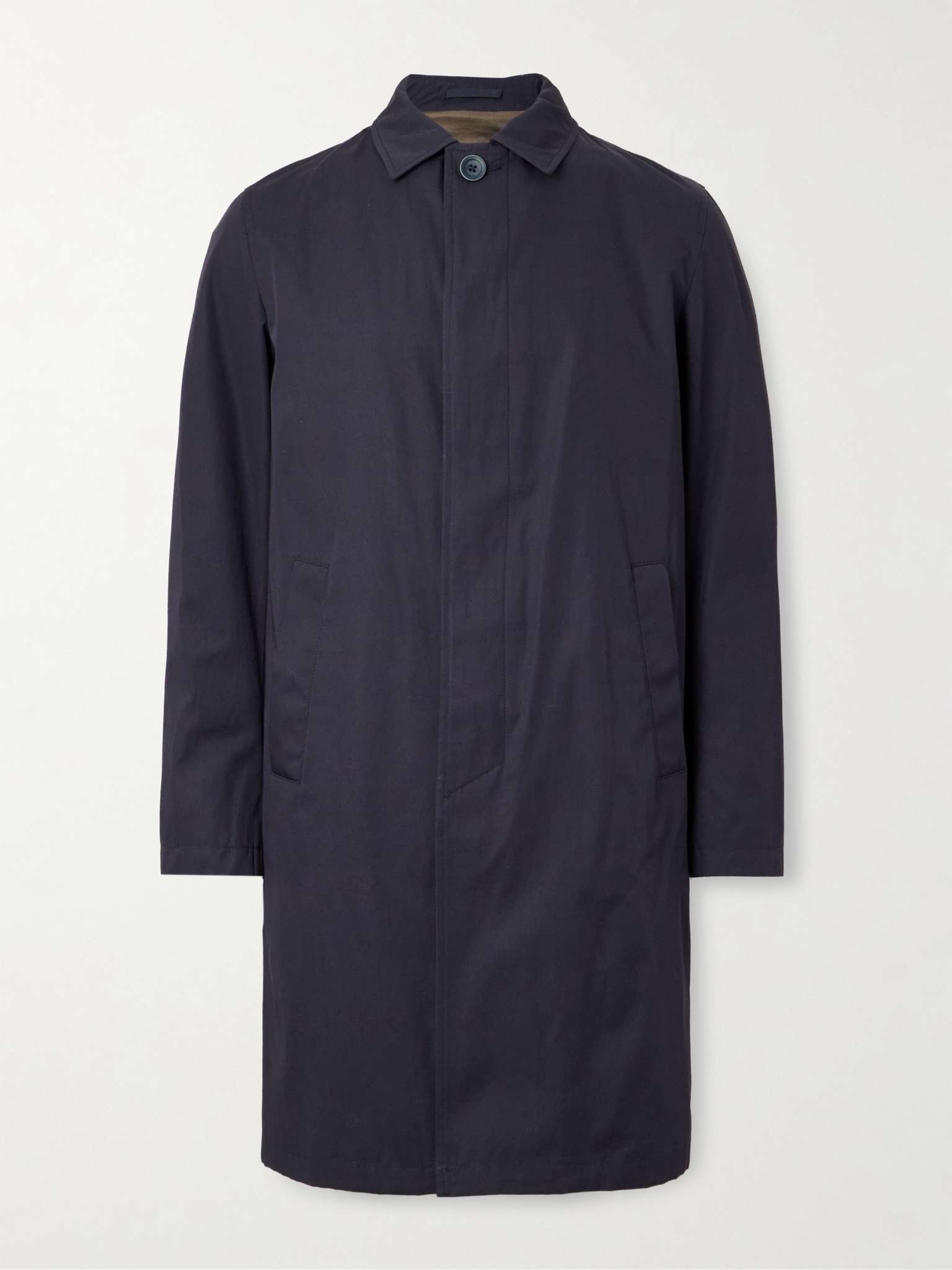 Cotton-Canvas Car Coat - 1