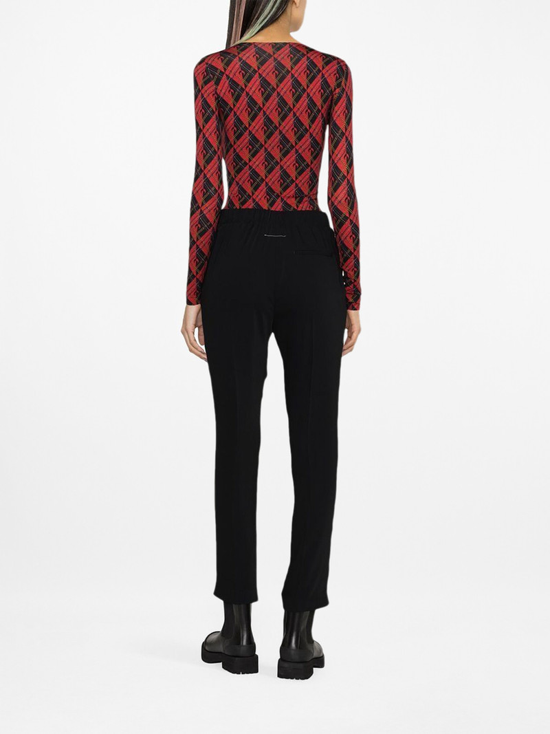 high-waisted 바지 4