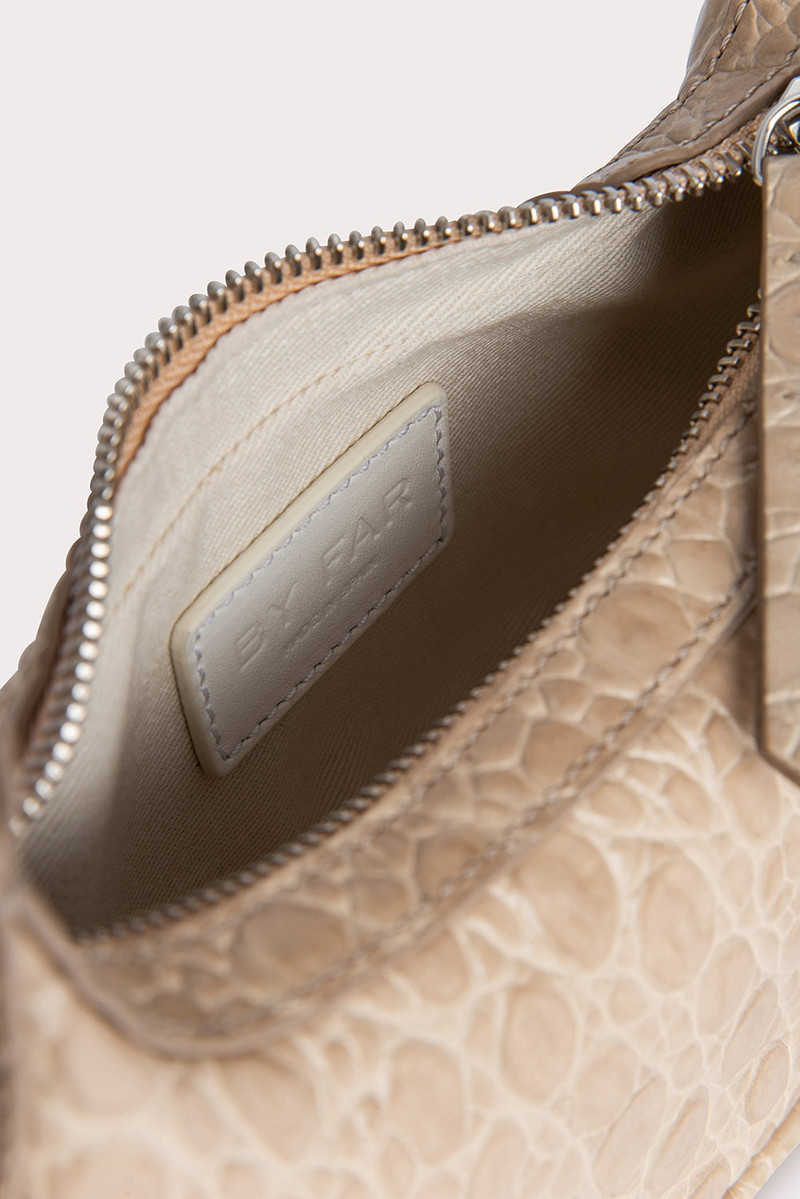 Mini Soho Kraft Circular Croco Embossed Leather 8