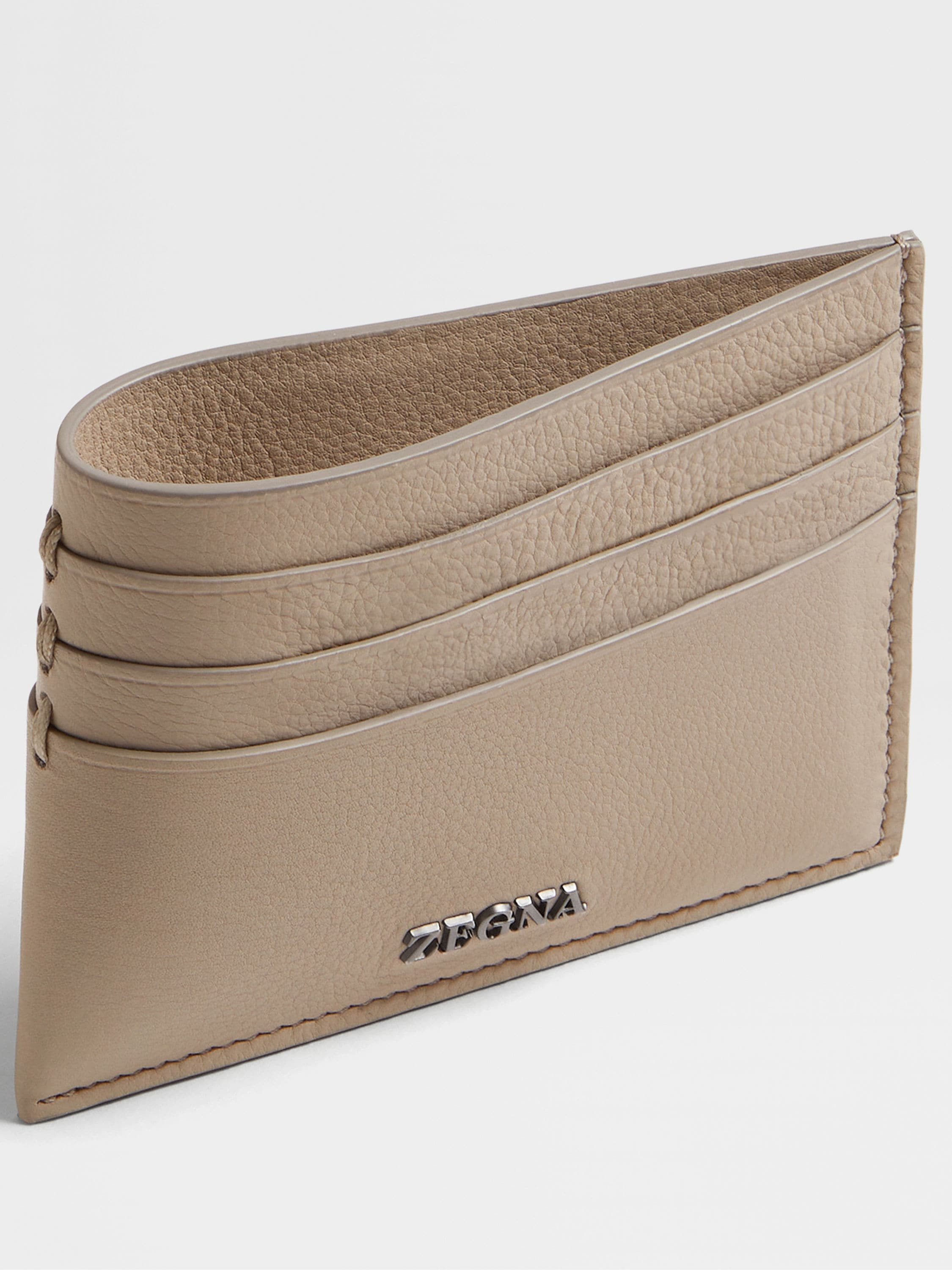 LIGHT TAUPE SECONDSKIN CARD CASE - 2