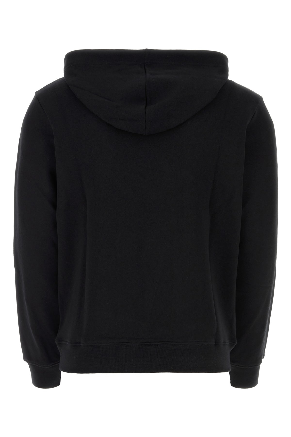 Black cotton sweatshirt - 2