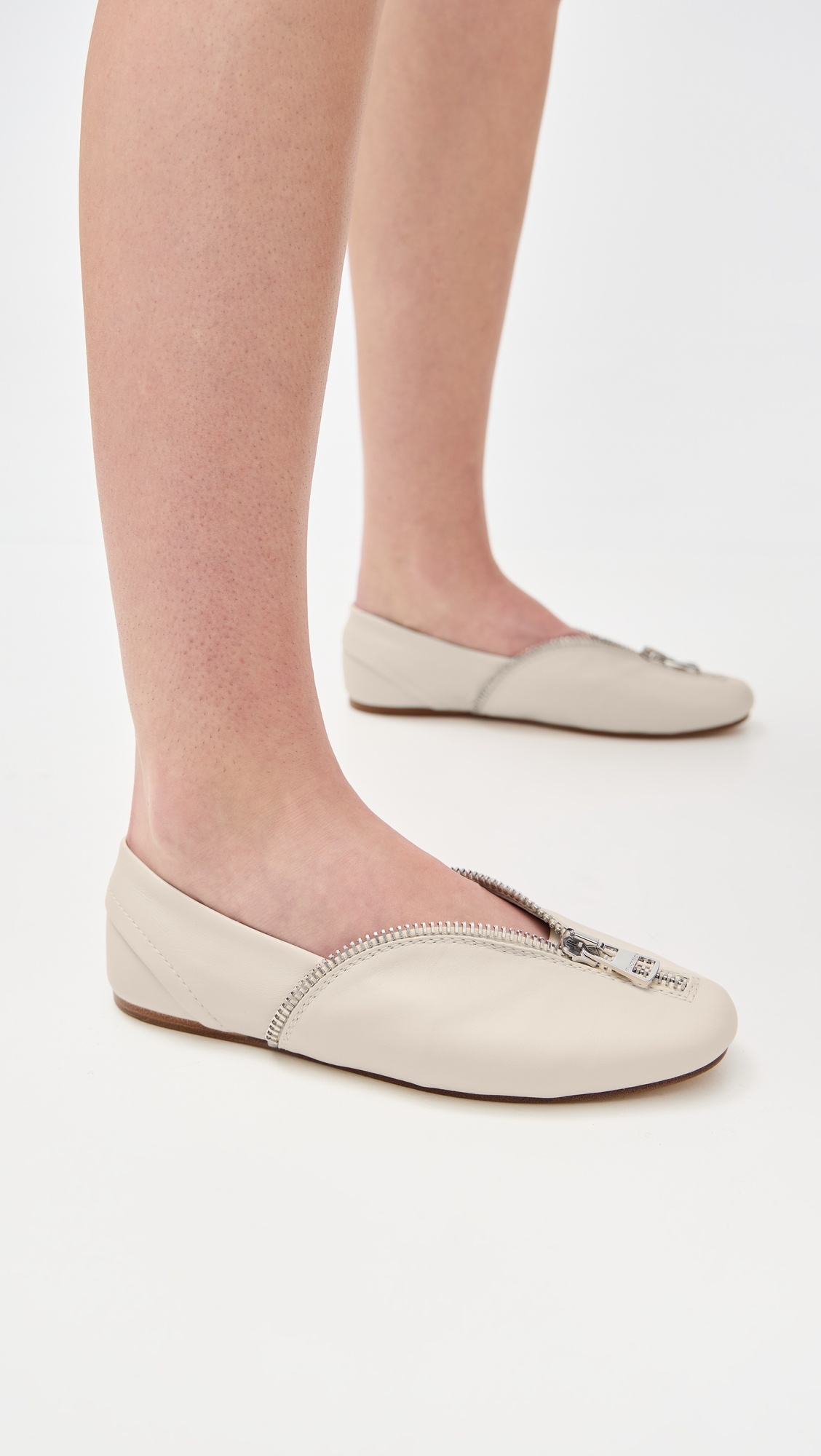 Biker Ballerina Flats - 2