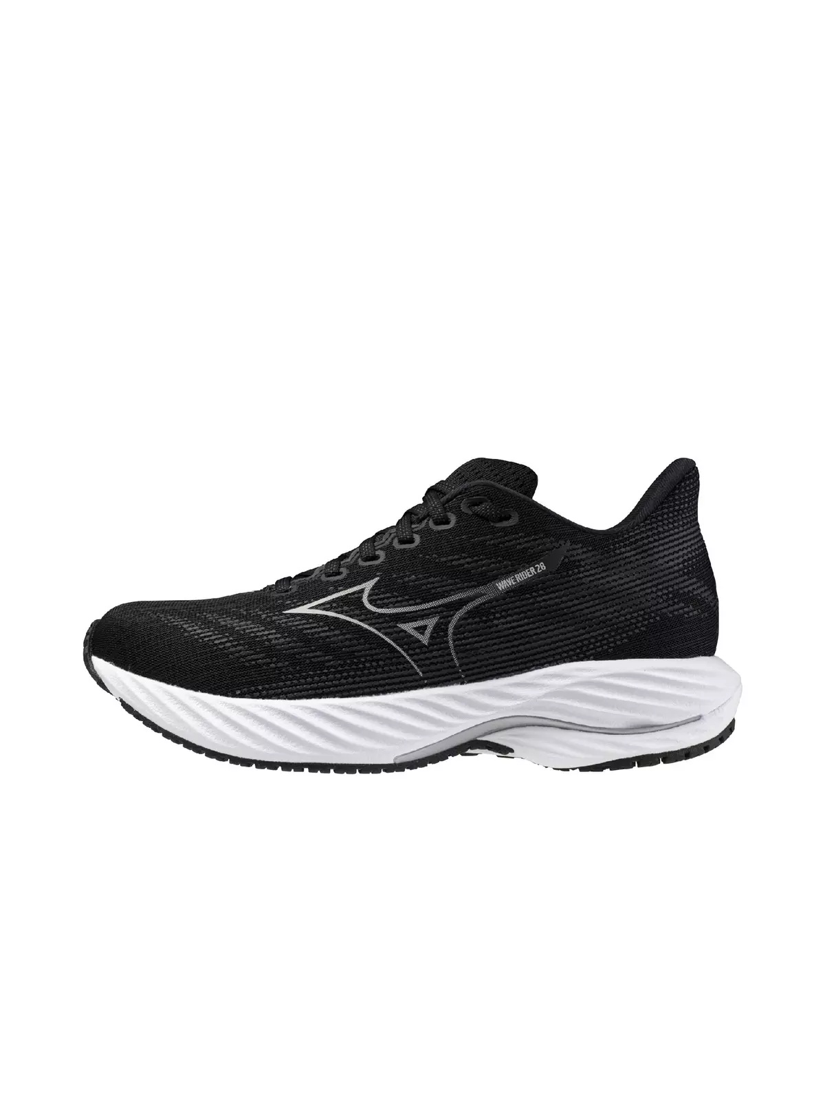 Wave Rider 28 "Black/Harbor Mist" Women's Running Shoe - 2