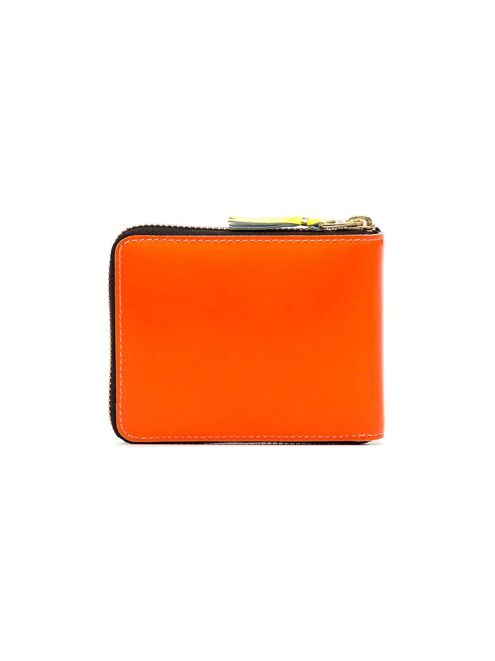 orange Zipped Wallet - 2