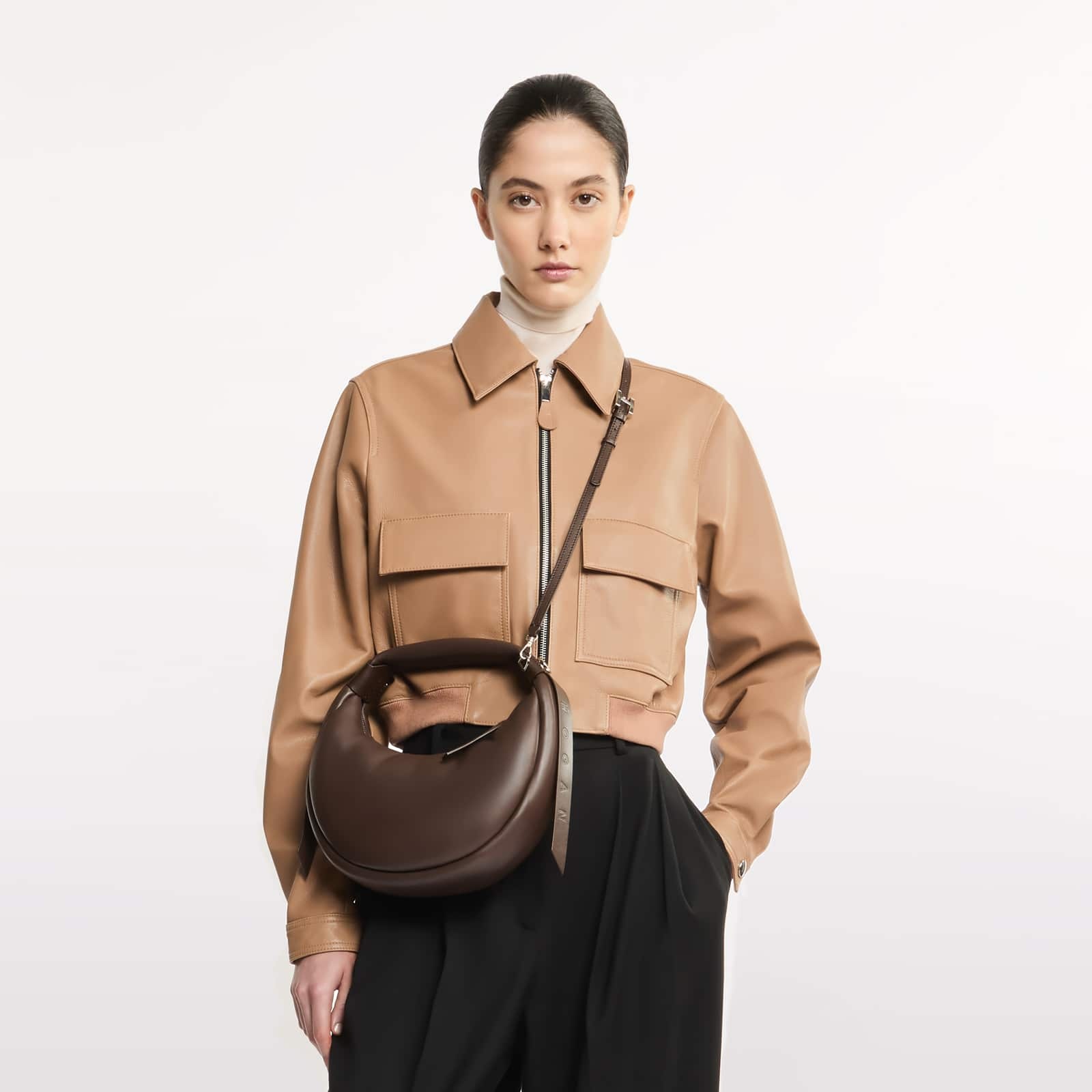 Hogan Bam Bam Hobo Bag Medium - 7