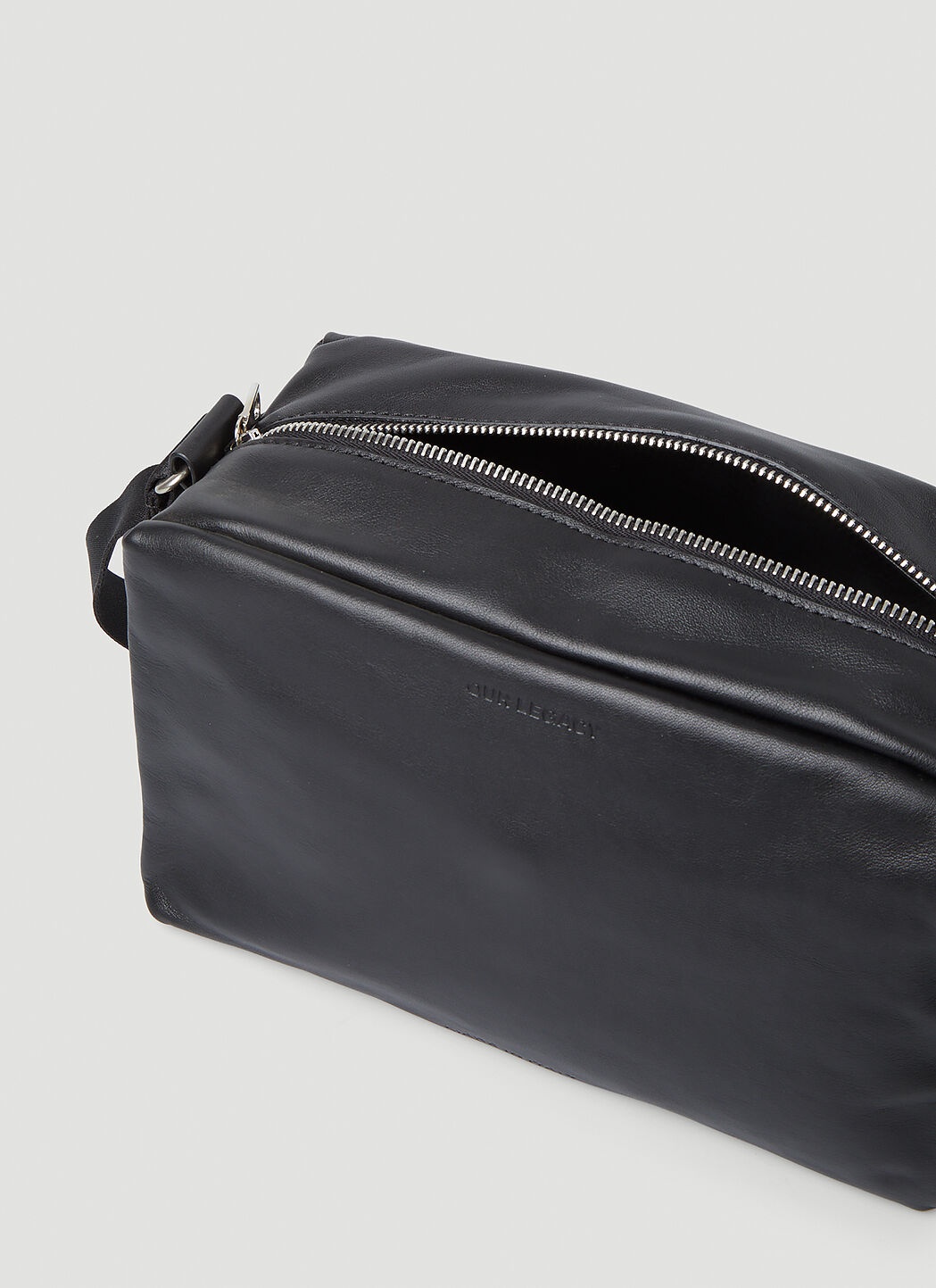 【OUR LEGACY】 DELAY MINI BAG : SL2198DB Our Legacy - Delay Mini Bag Black Leather SL2198DB