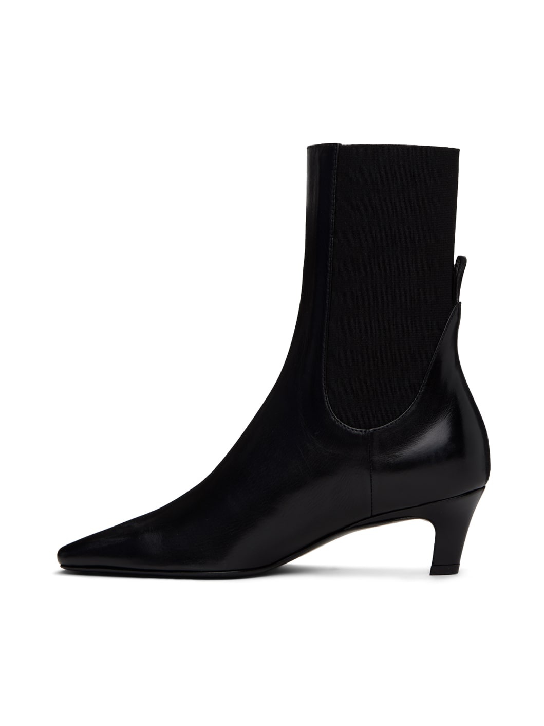 Black 'The Mid Heel' Boots - 3
