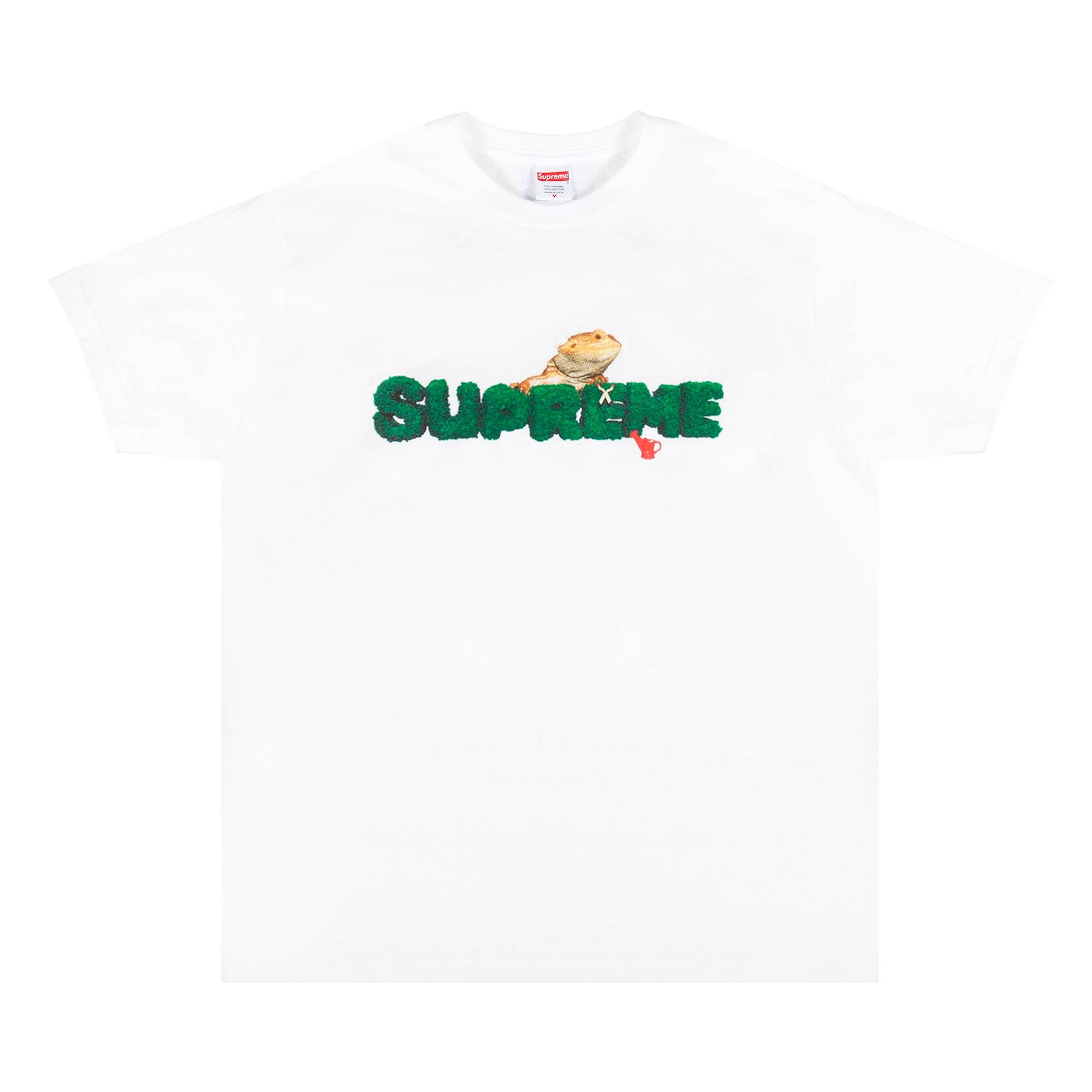 Supreme Lizard Tee 'White' - 1