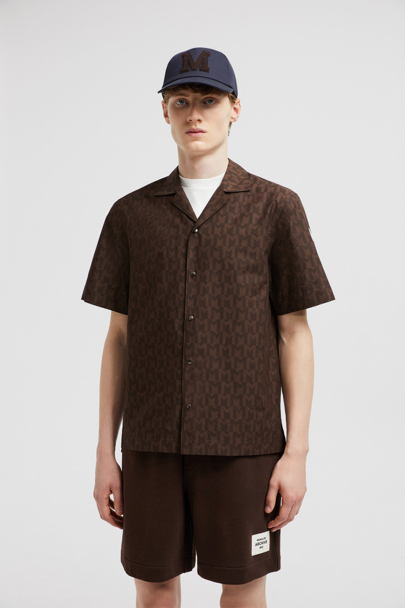 Moncler Monogram Print Shirt outlook