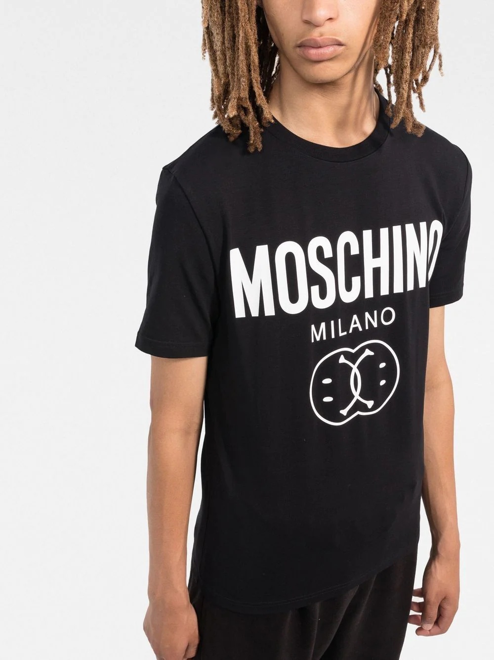 Milano logo smiley face print T-shirt - 3