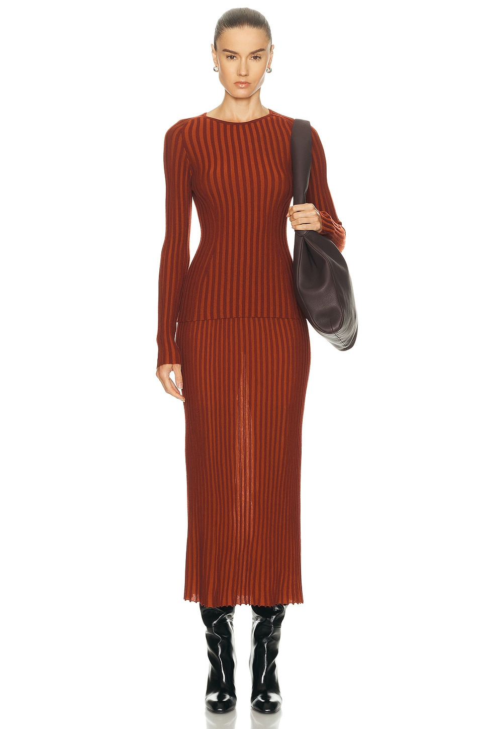 Karlene Funnel Neck Top - 4
