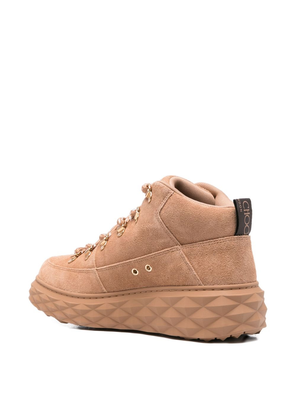 Diamond platform sneakers - 3