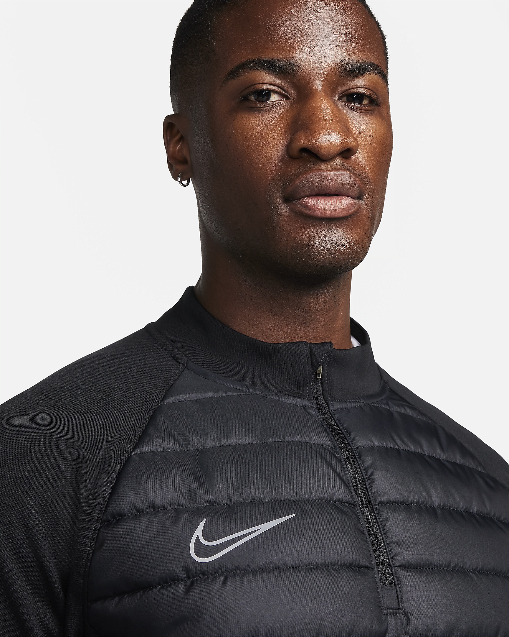 Nike Academy Winter Warrior Men's Therma-FIT 1/2-Zip Soccer Top - 3