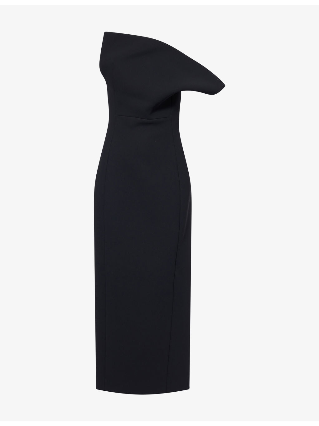 Cato Asymmetric Woven Midi Dress - 1