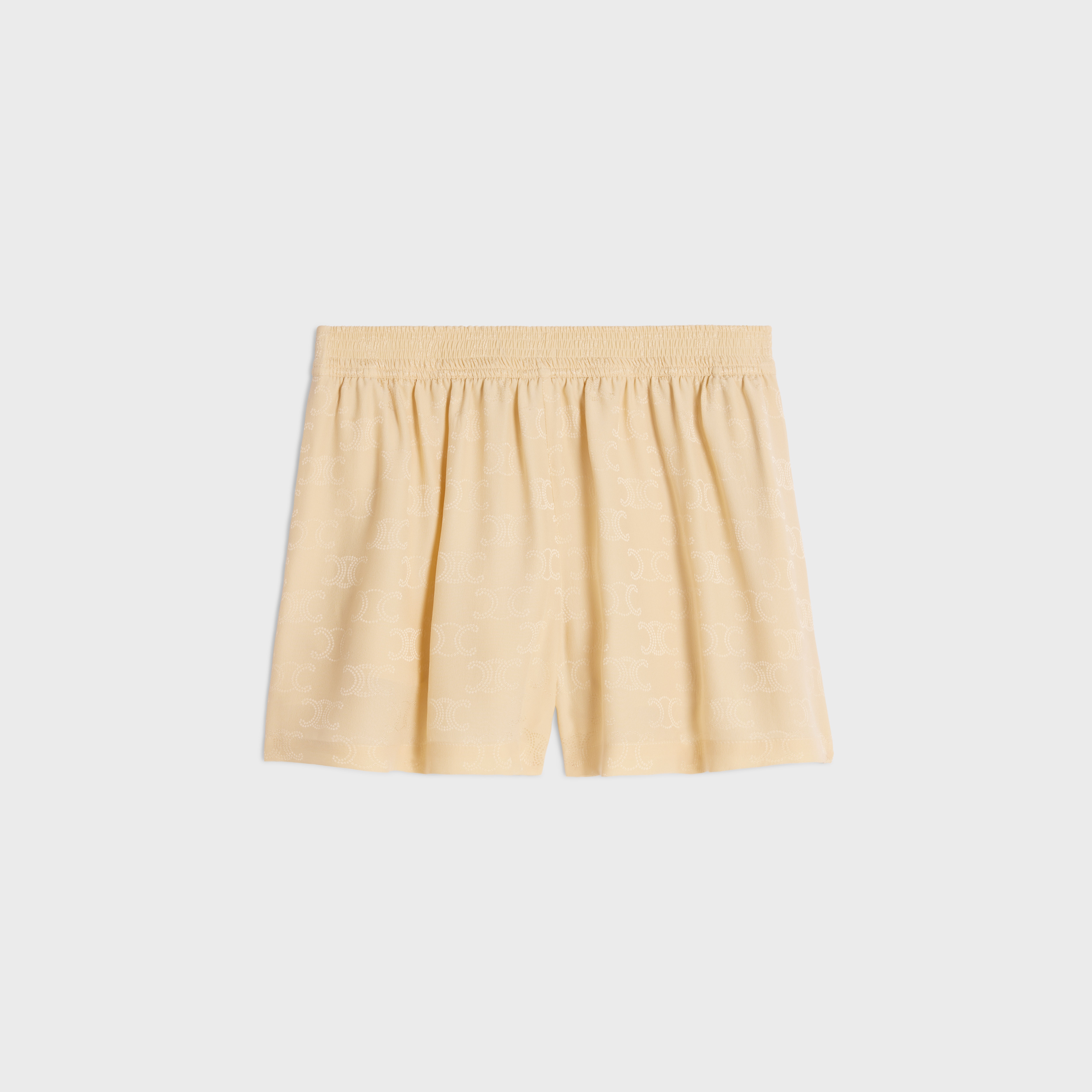 flowing shorts in triomphe silk jacquard - 1