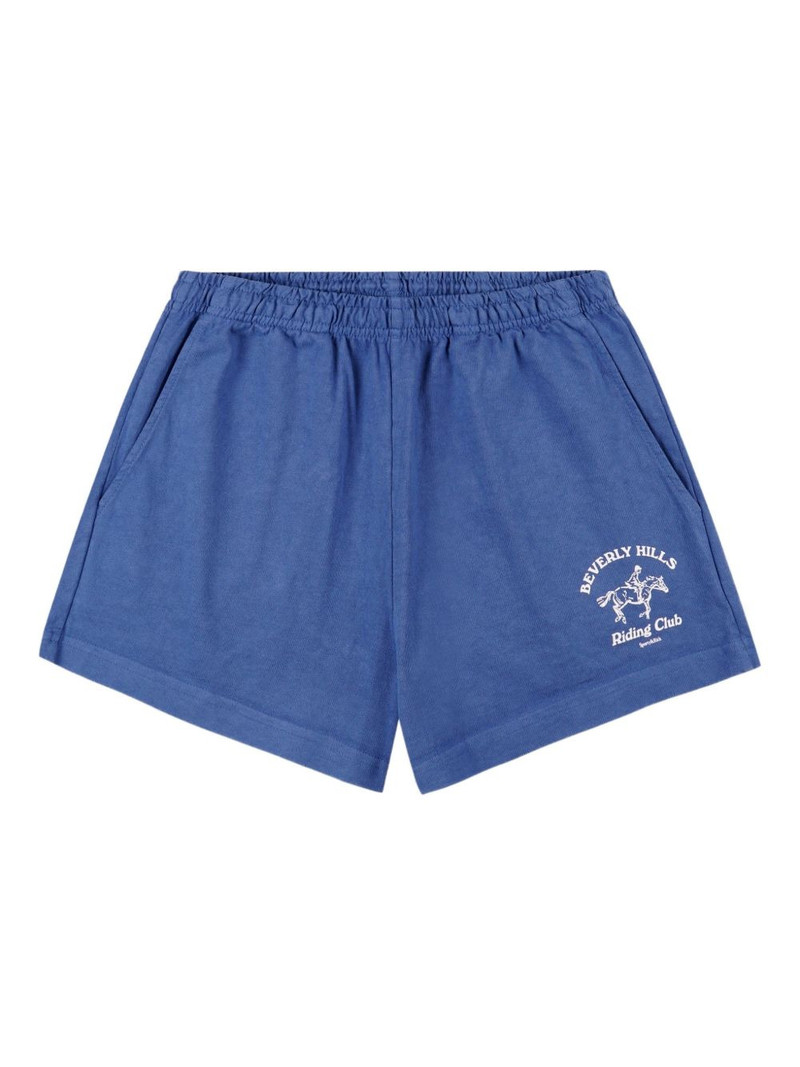 BH Riding Club print drawstring shorts 1