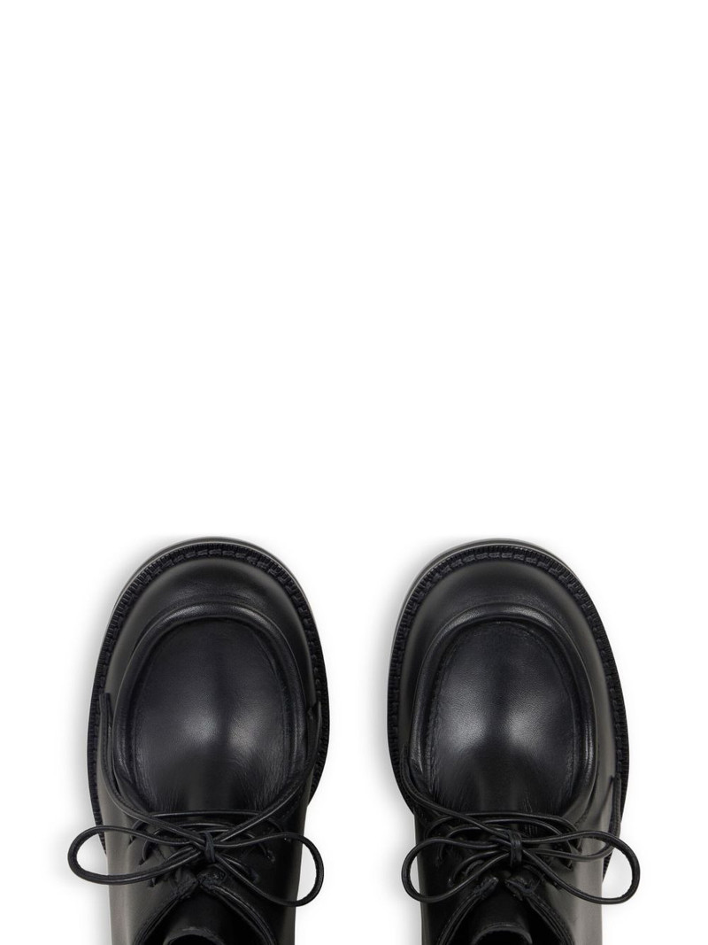 75mm lace-up leather derby shoes 3